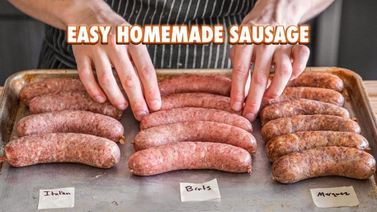 Homemade sausages: how to cook? Video