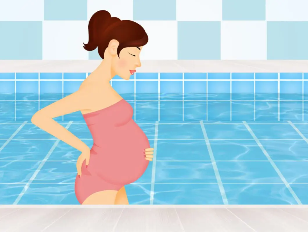 Swimming pool and pregnancy