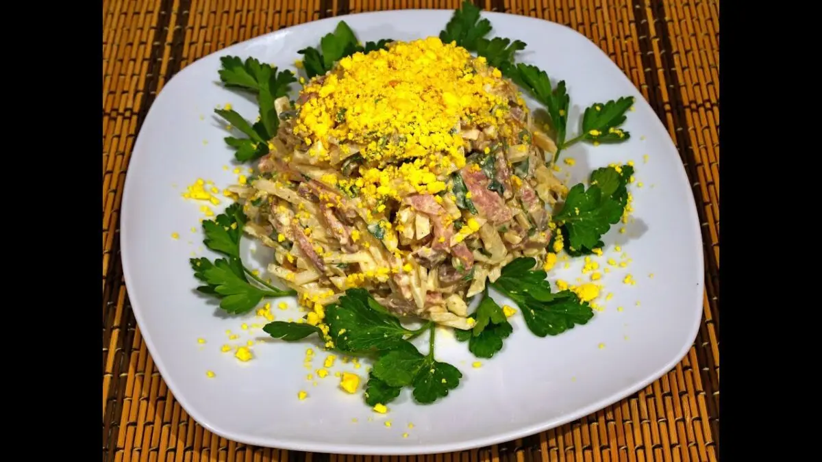 Tashkent salad: video recipe