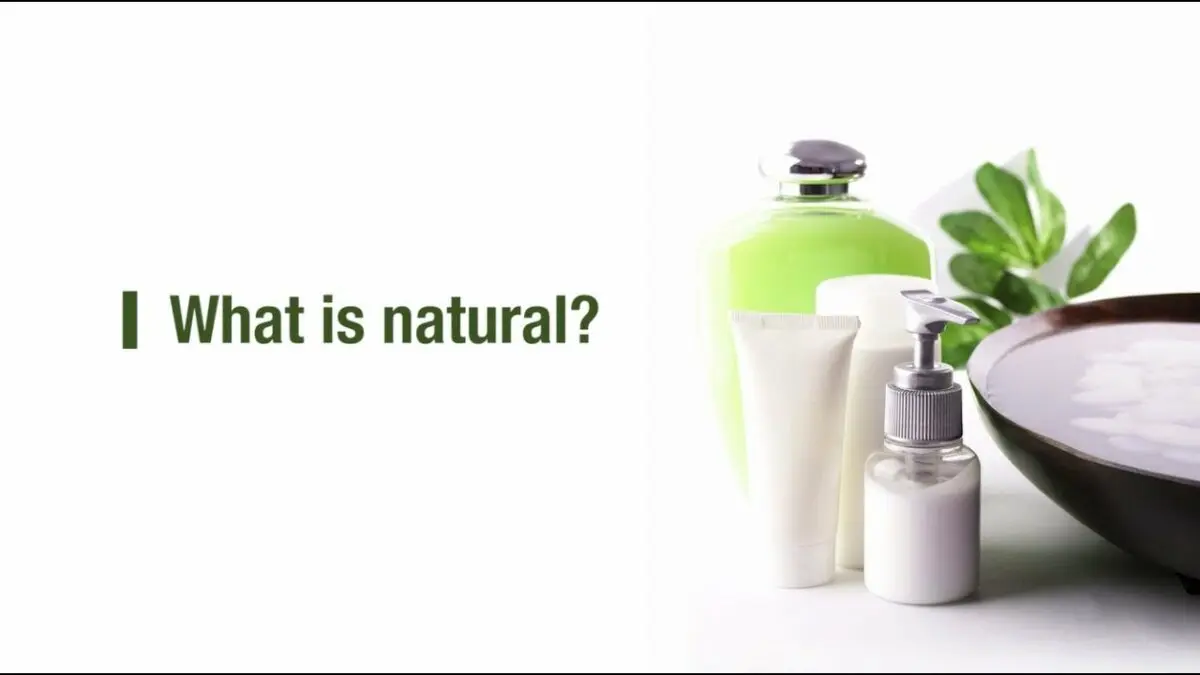 The benefits of organic cosmetics. Video