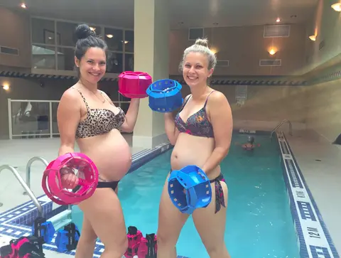 The benefits of water aerobics for pregnant women