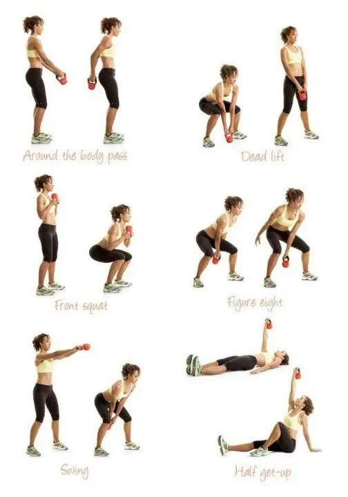 The best exercises to do with kettlebells