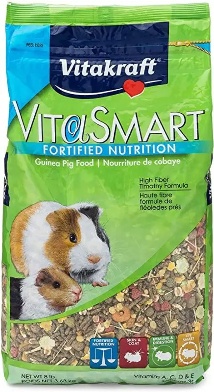 The best food for guinea pigs: customer reviews