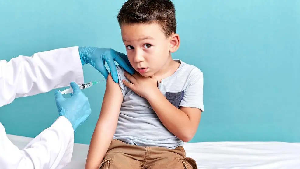 The child was not allowed to go to kindergarten because of the vaccination