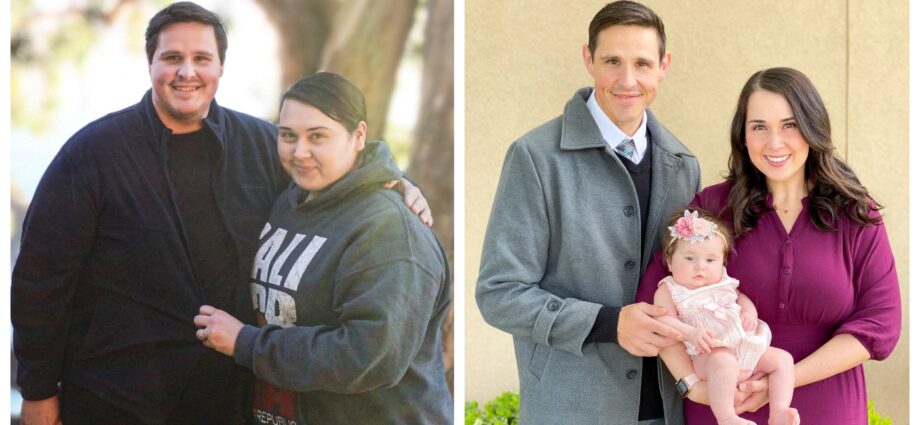 Çifti humbi 120 kg për dy për të mbetur shtatzënë