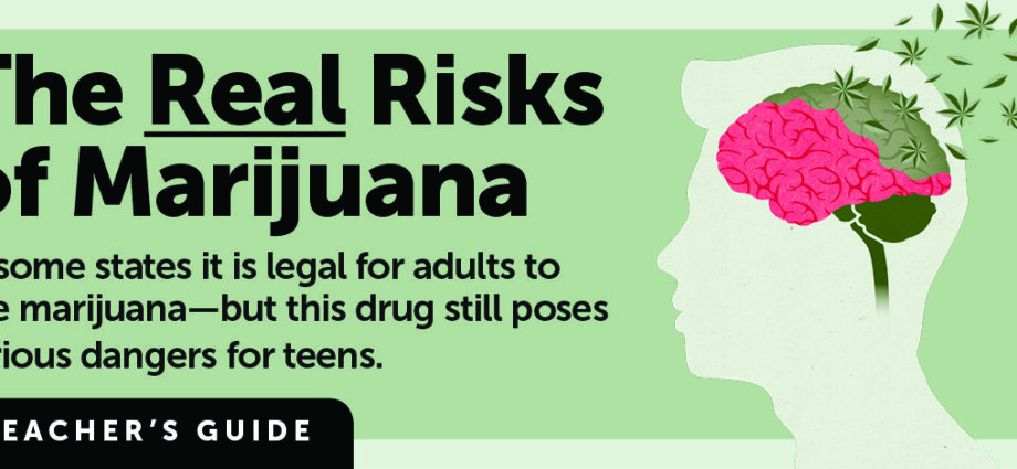 Os perigos da cannabis em adolescentes
