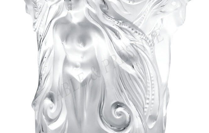 Słynny wazon kryształowy wazon Lalique