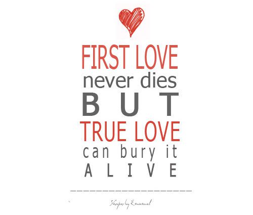 The first love