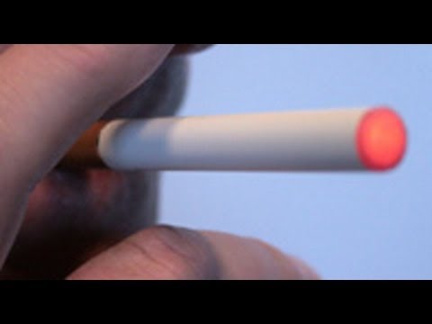 Electronic cigarette in de nocere. Video
