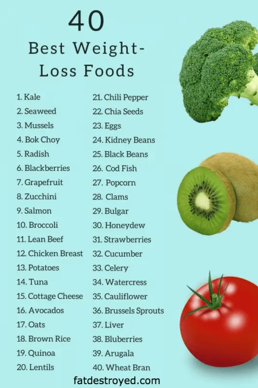 The most effective diet for weight loss and body detoxification