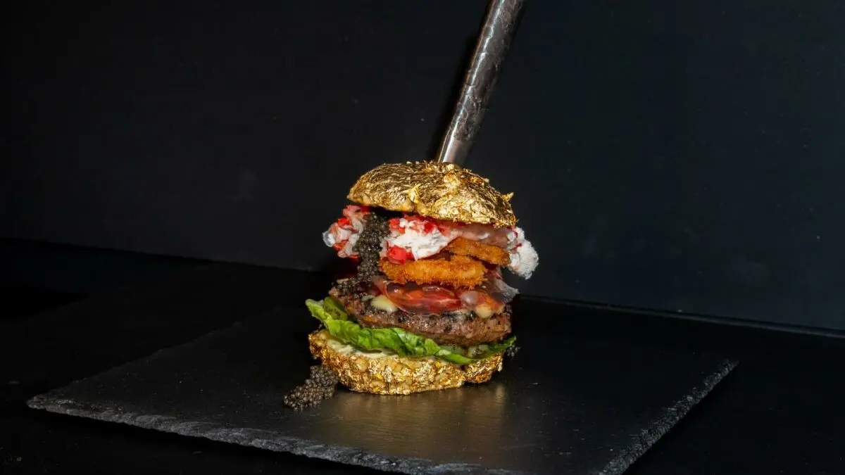 The most expensive hamburger in the world