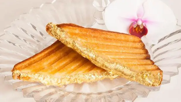 The most expensive sandwich costs 180 euros and has gold