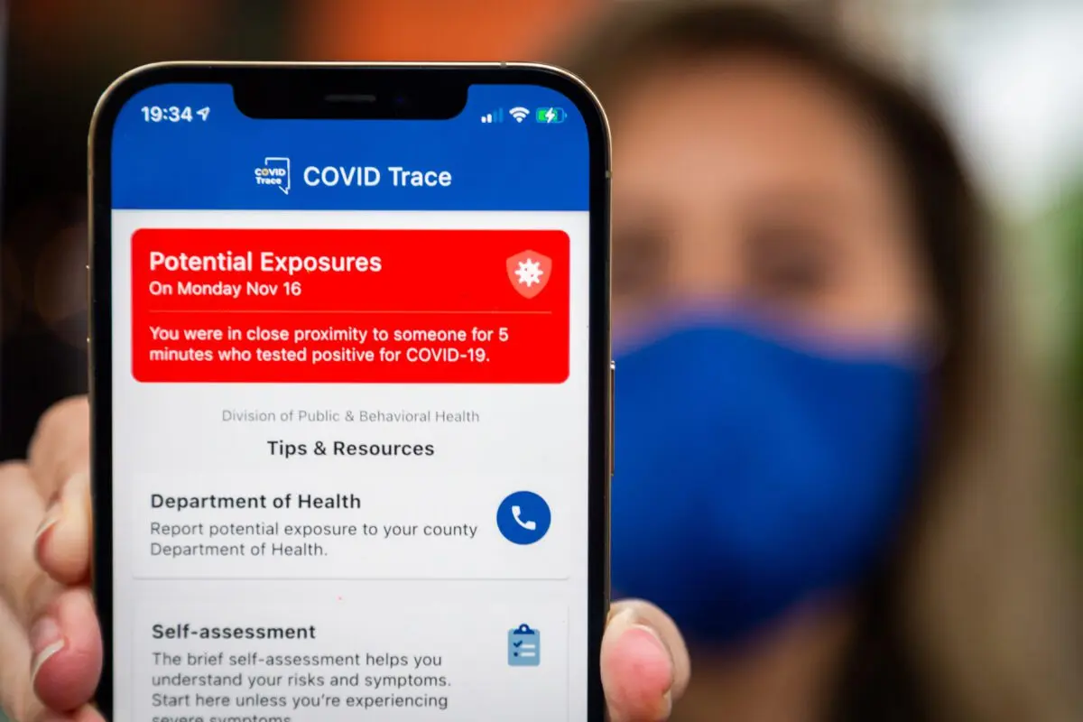 The new application will warn about the appearance of a patient nearby COVID-19