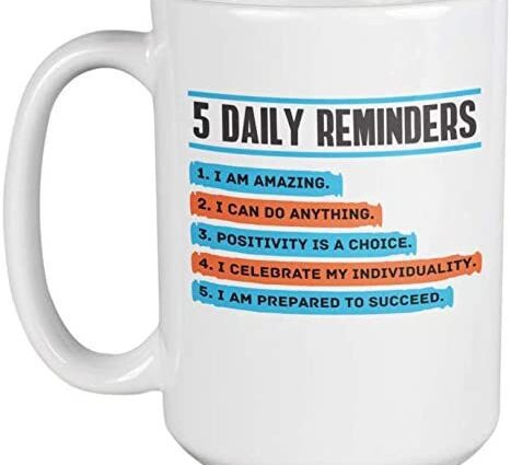 The perfect cup: daily reminders