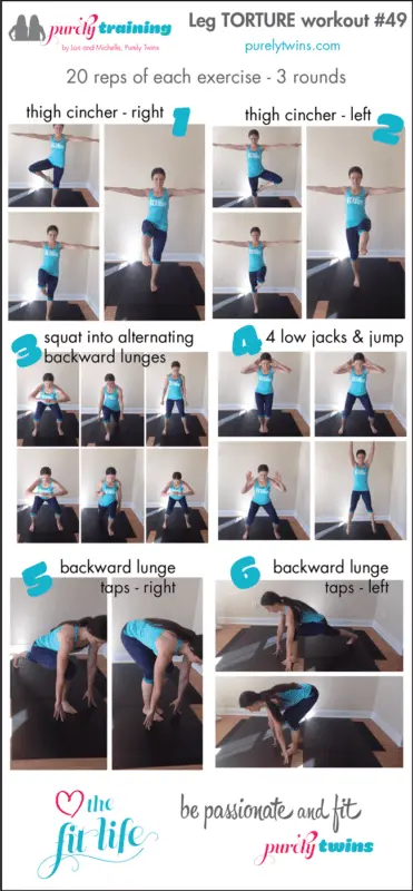 The Pin Twins leg exercises for those who spend too many hours sitting