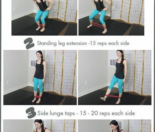 The Pin Twins rubber band exercises to strengthen the body at home