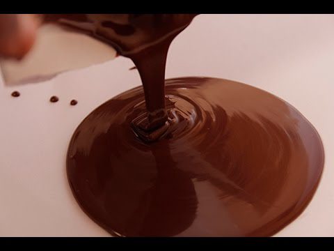 The recipe for making chocolate paste. Video