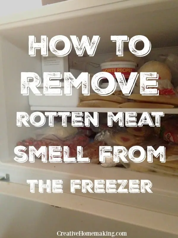 The smell of rotten meat: how to remove