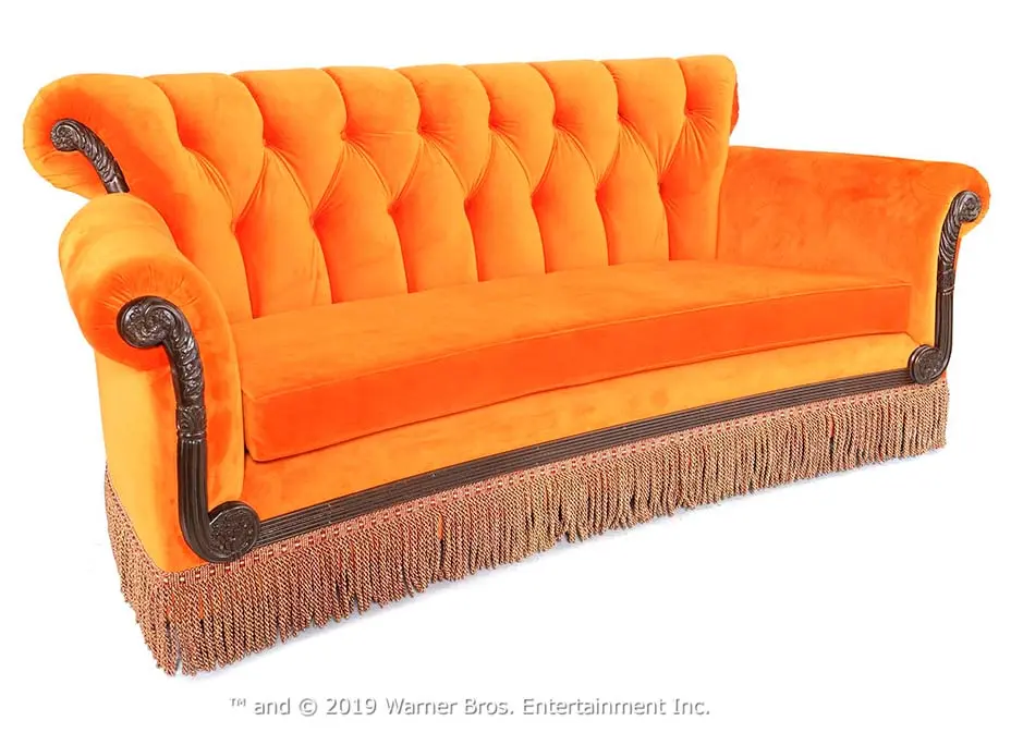 The sofa from the TV series &#8220;Friends&#8221; will be auctioned