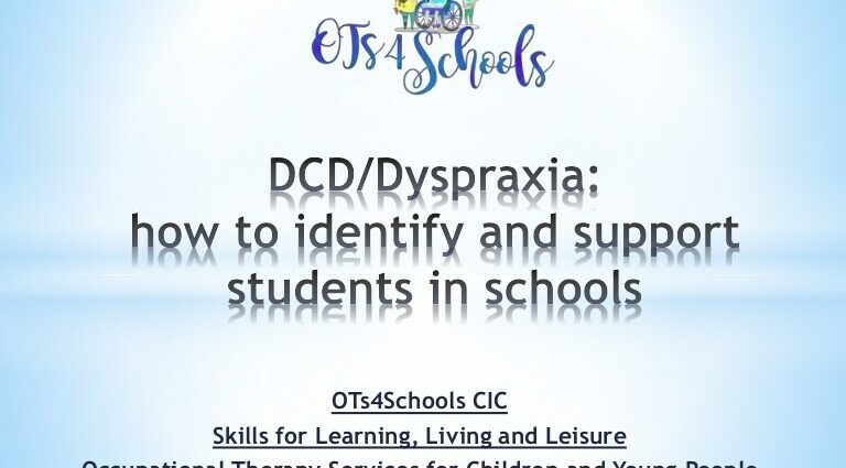 ความคิดเห็นของผู้เชี่ยวชาญเกี่ยวกับ dyspraxia