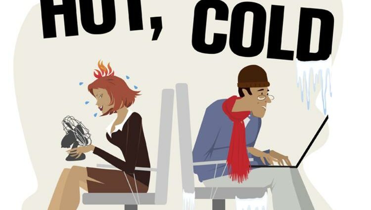 The temperature in the office: you need to know