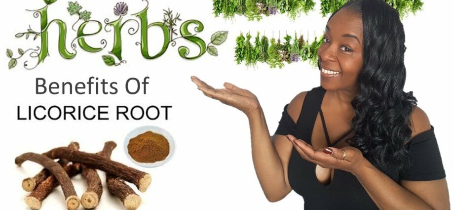 The use of licorice root in traditional medicine. Video recipes