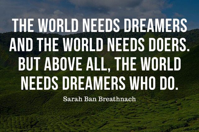 &#8220;The world needs more dreamers and fewer successful people&#8221;