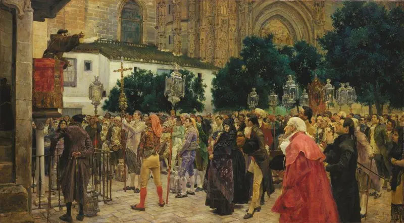The X Green Holy Week in Alfaro