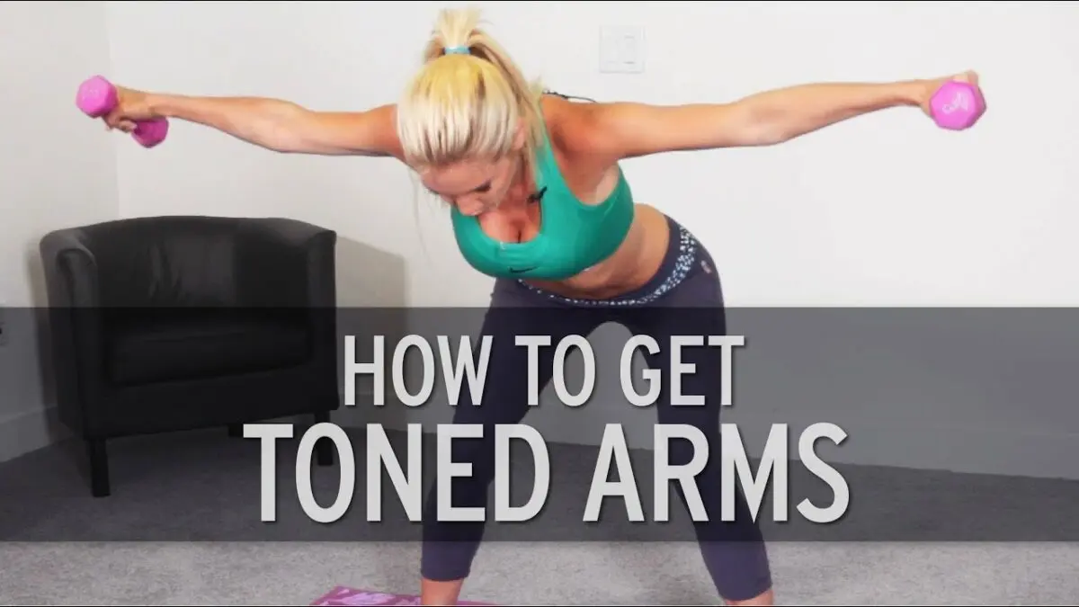 Thick arms: exercise for weight loss. Video