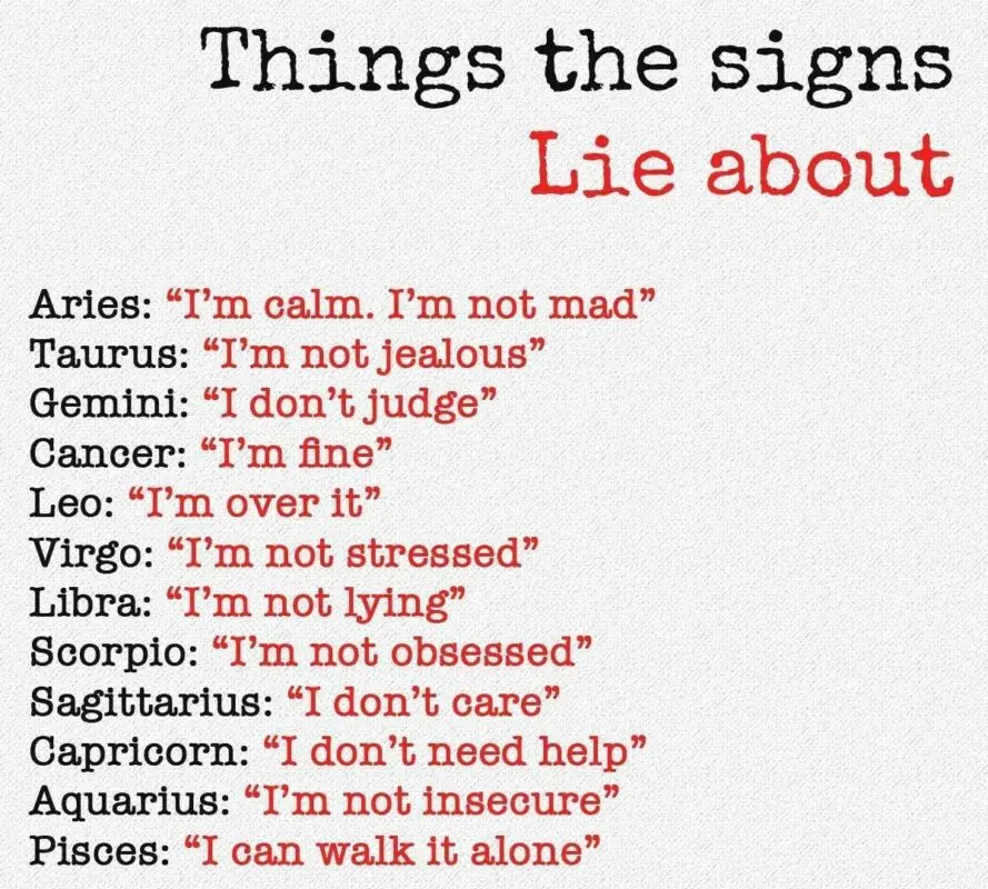 Things that should not be in the house of different zodiac signs