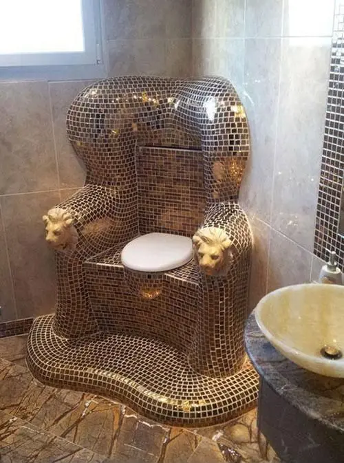 This is the throne! Sobchak showed a toilet with an unusual renovation