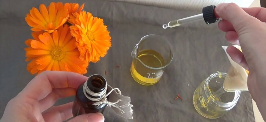 Tincture of calendula for acne. Video