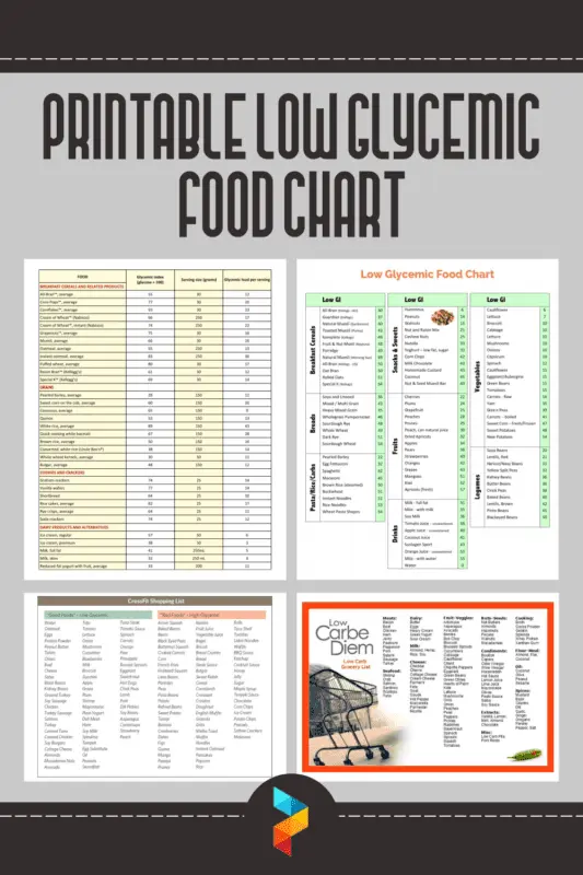 Top 13 Low Glycemic Foods