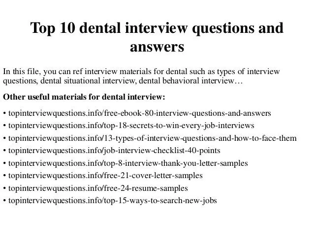 Top questions for the dentist, the answers to which everyone needs to know