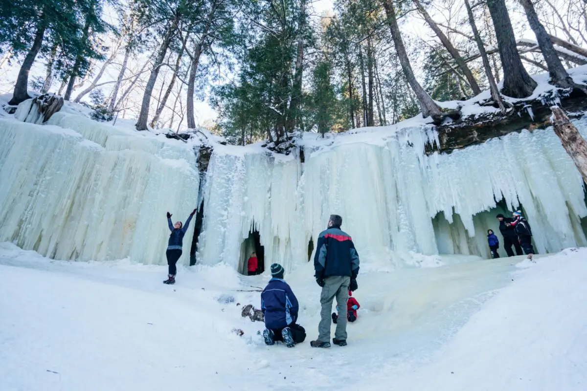 Travel in winter on the peninsula