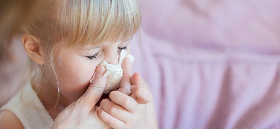 Treating colds in children