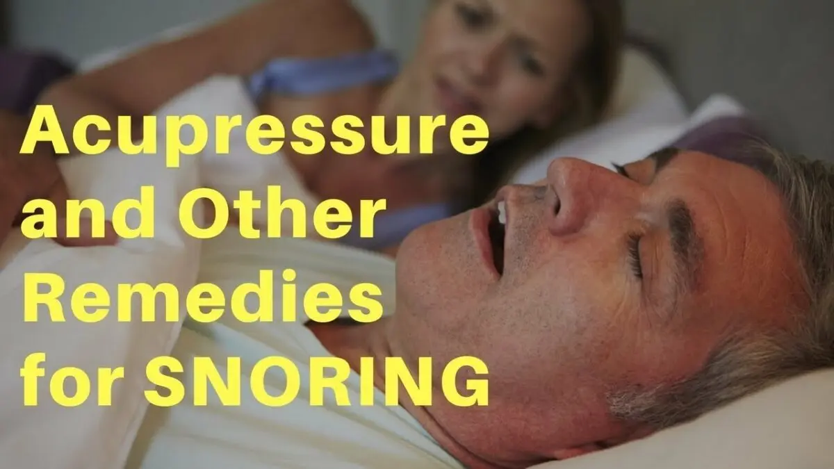 Treatment for snoring with massage or folk remedies? Video