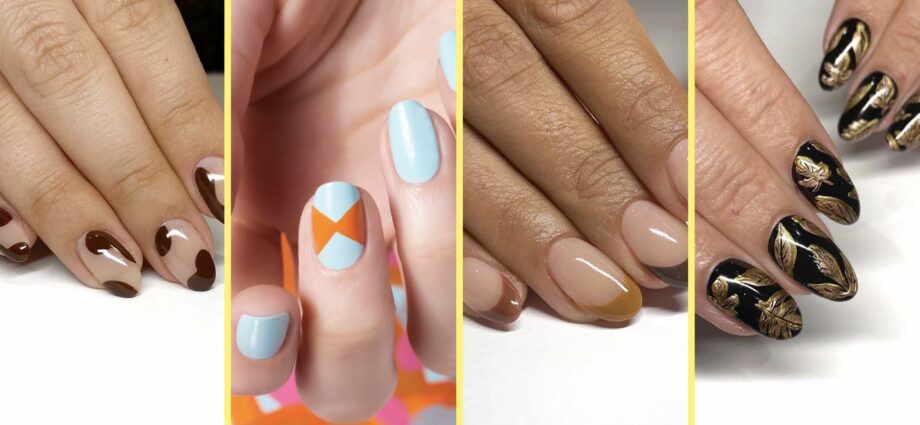 Trends in manicure: photo