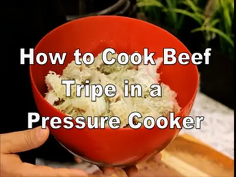 Tripe dishes: how to cook quickly? Video