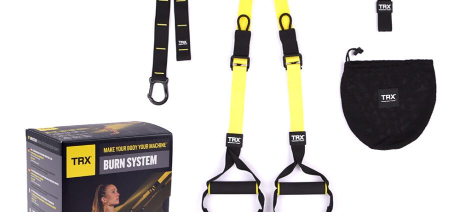 TRX, the suspension training that burns up to 600 calories per hour