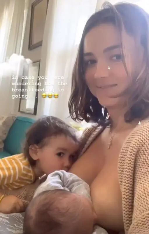 TV star called breastfeeding disgusting