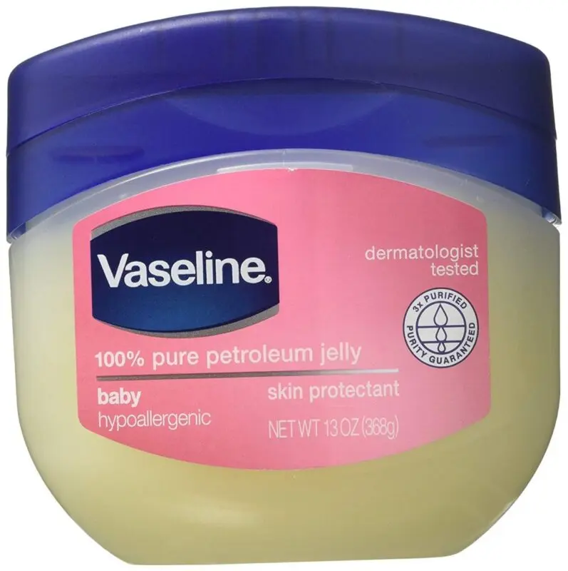 Vaseline and other additives prohibited for baby frost cream