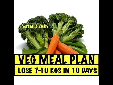 Vegetable diet minus 10 kg. Video