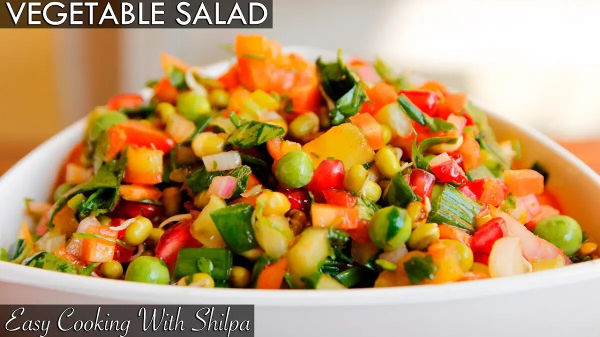 Vegetable salad recipes: vitamin complex. Video