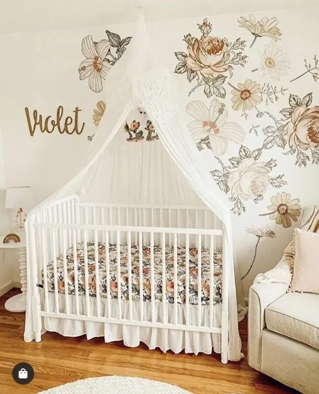 Vintage Nursery Wall Stickers