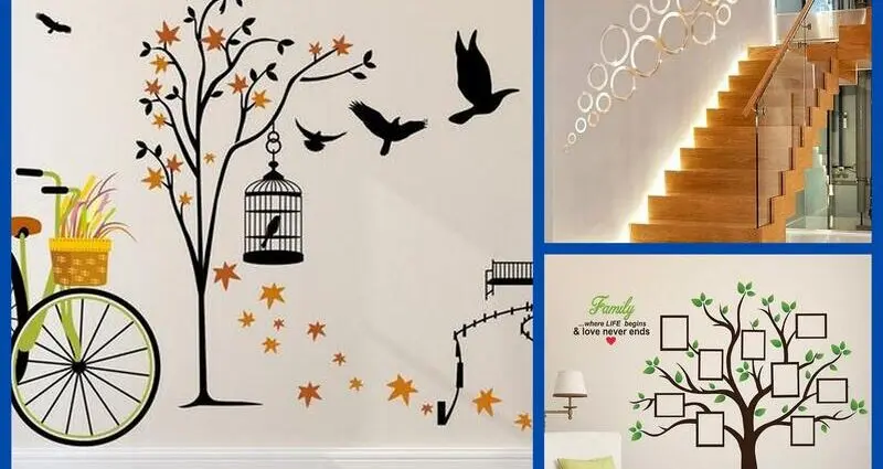 Vinyl wall decals: change the interior in 5 minutes