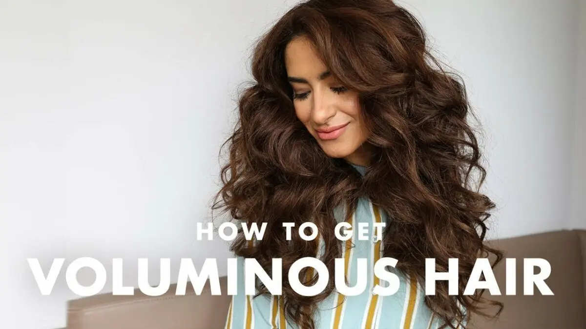 Voluminous hair styling: long or short. Video