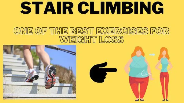 Walking stairs can help you lose weight