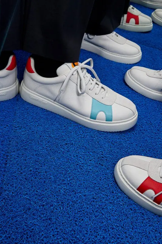 We buy Camper shoes in a stylish store