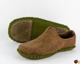 We make valeshki &#8211; home slippers with our own hands
